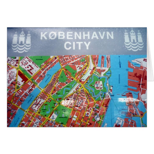 carte de københavn (Devant horizontal)