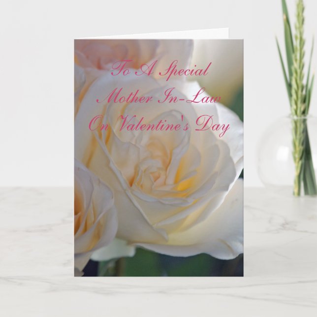 Carte de la belle-mère de Valentine (Devant)
