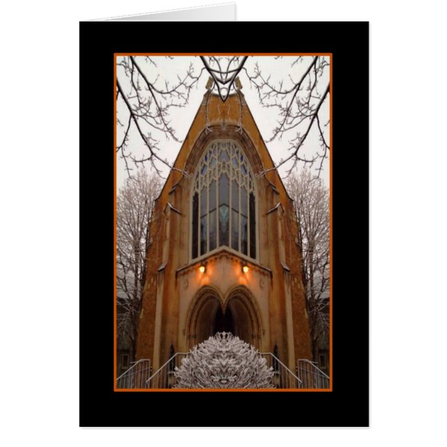 Carte de la cathédrale des Lumières (Devant)