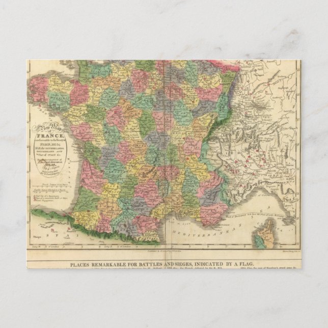Carte de la Chronologie de France (Devant)