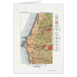 Carte de la Commission géologique américaine