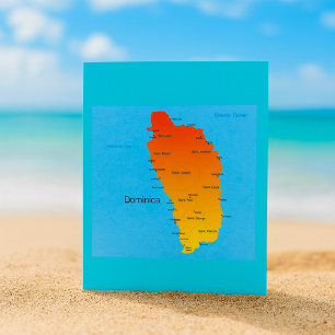 Carte De La Dominique