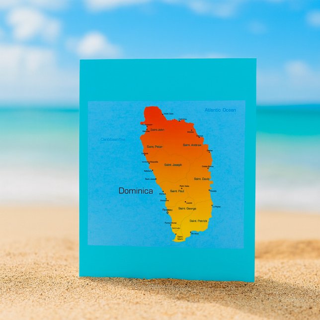 Carte De La Dominique (Créateur téléchargé)
