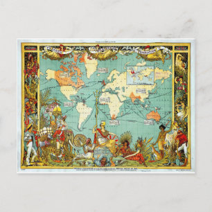 Carte de la Fédération impériale du Monde Showi