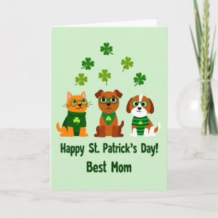 Carte de la Fête de la Saint-Patrick pour la Meill
