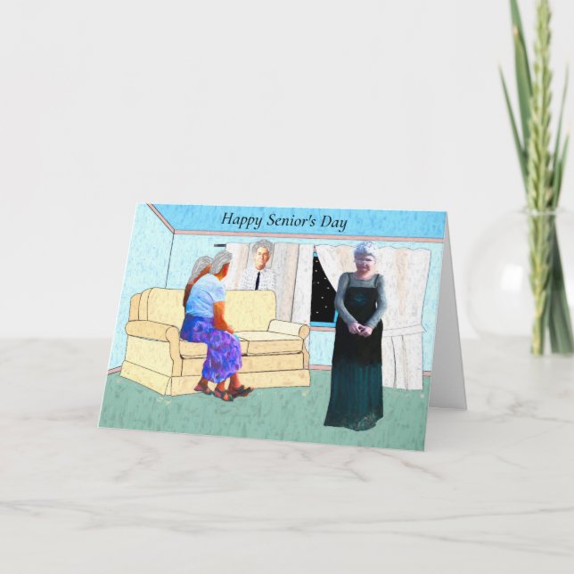 Carte de la Fête des aînés du 21 août (Devant)