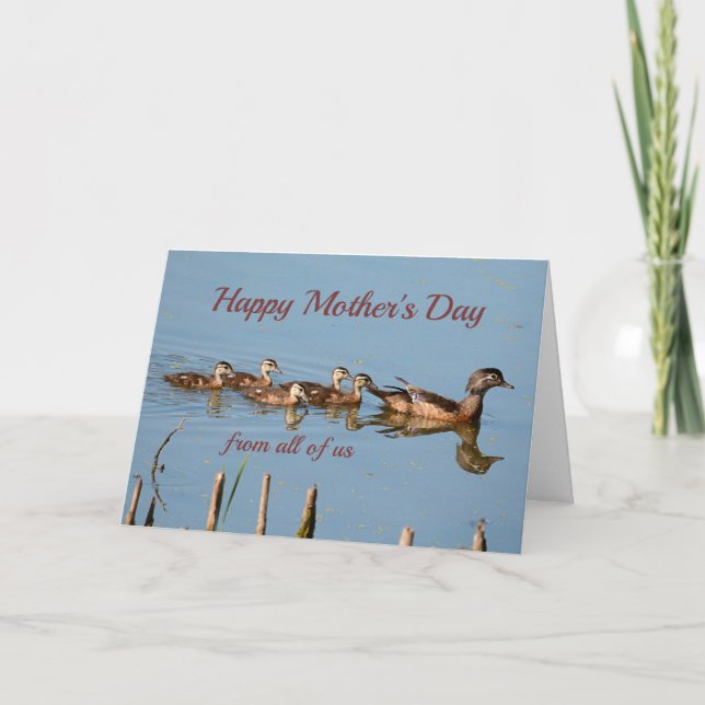 Carte de la fête des mères de nous tous (Devant)