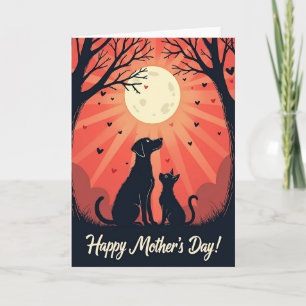 Carte de la fête des mères Indigo Pets