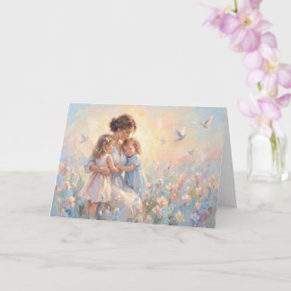 Carte de la Fête des Mères : Jardin de Douces Rêve