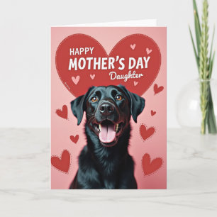 Carte de la fête des mères Rosy Dog