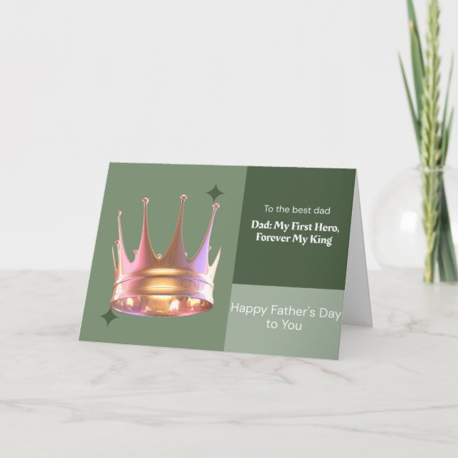 Carte de la Fête des Pères (Devant)