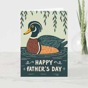 Carte de la Fête des Pères au Colibri Turquoise