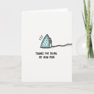Carte de la Fête des Pères de Sky Blue Appliance