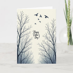 Carte de la Fête des Pères Indigo Trees