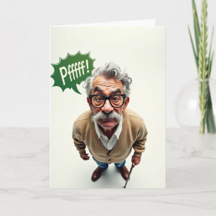 Carte de la Fête des Pères pour un Papi Désemparé