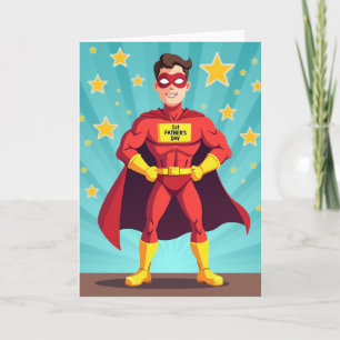 Carte de la Fête des Pères Super Smile