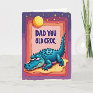 Carte de la Fête du Papa Dragon Capricieux