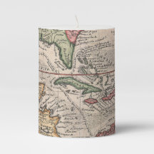 Carte de la Floride antique et des Caraïbes