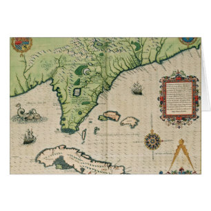 Carte de la Floride, 'de Narratio brevis