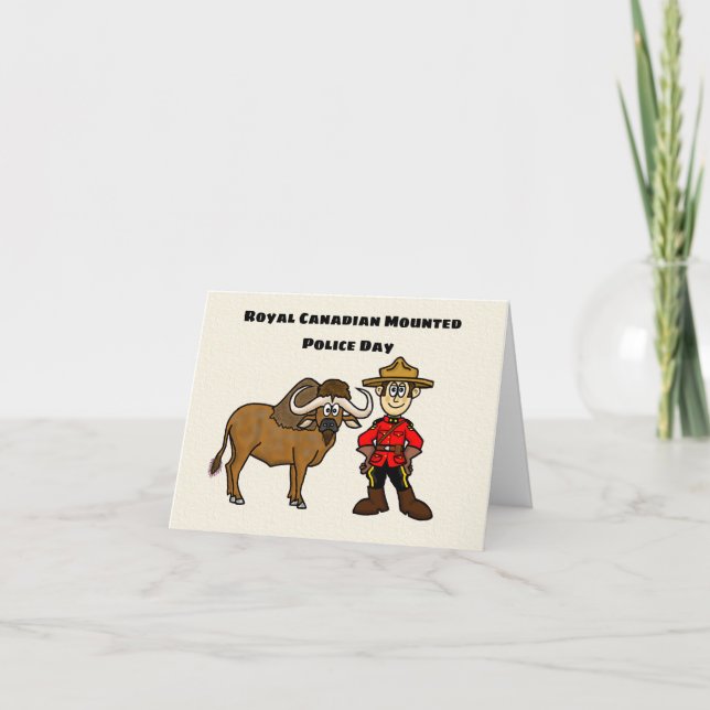 Carte de la Gendarmerie royale du Canada Mountie B (Devant)