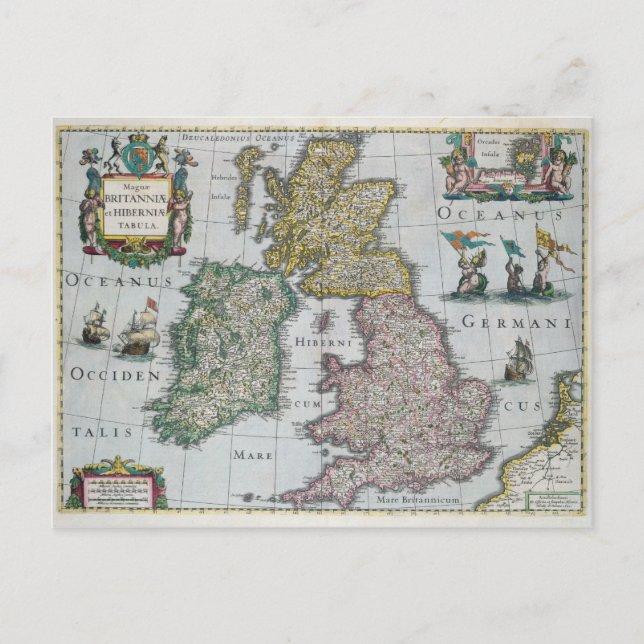 Carte de la Grande-Bretagne, 1631 (Devant)