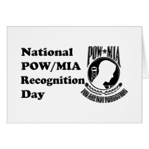 Carte de la Journée de reconnaissance des POW/MIA