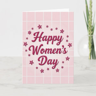 Carte de la Journée internationale des femmes