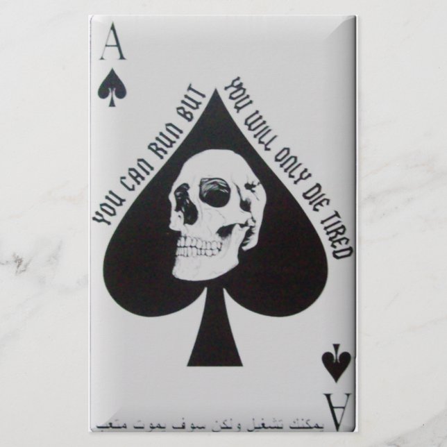 Carte de la mort du Vietnam (Devant)