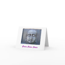 Carte de la paix Bouddha