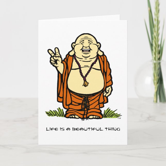 Carte de la paix Bouddha (Devant)