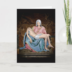 CARTE DE LA PIETA DE MICHEL-Ange