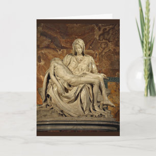 CARTE DE LA PIETA DE MICHELANGELO