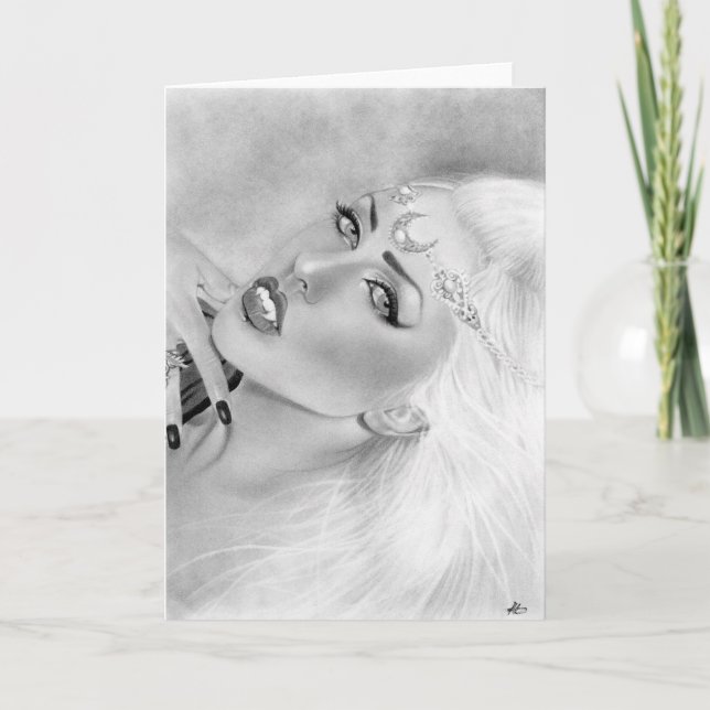 Carte de la Reine de vampire (Devant)