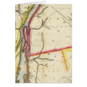 Carte de la rivière Detroit et du pays voisin