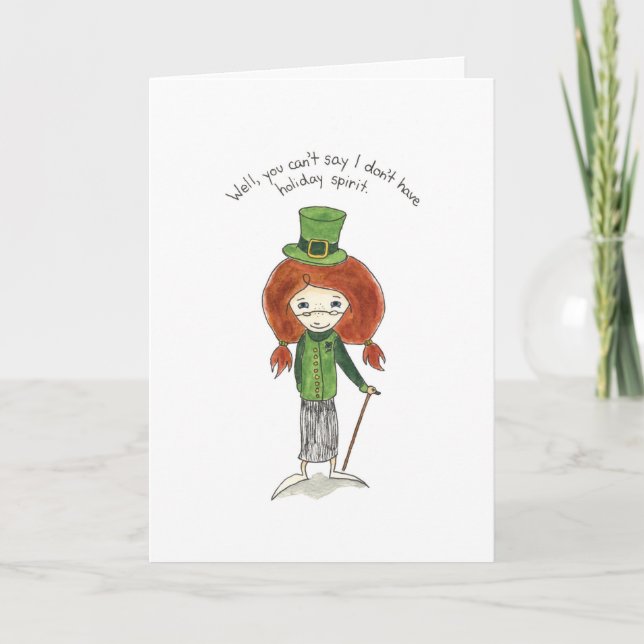 Carte de la Saint Patrick (Devant)