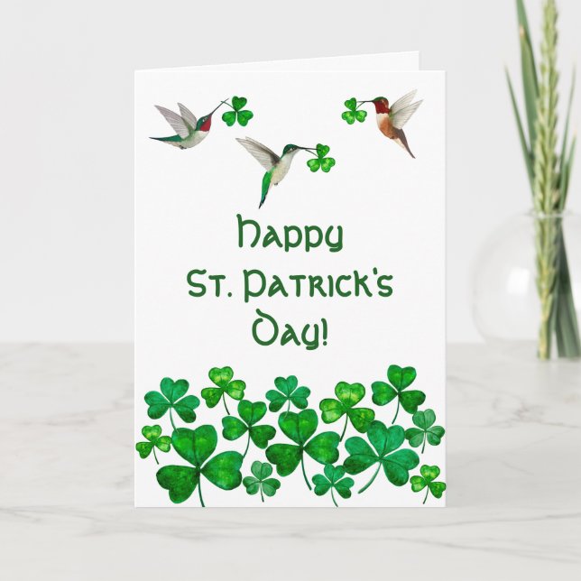 Carte de la Saint-Patrick (Devant)
