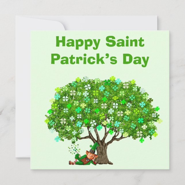 Carte de la Saint-Patrick (Devant)