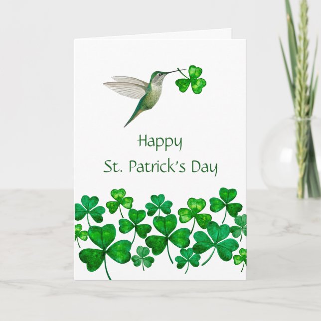 Carte de la Saint-Patrick (Devant)