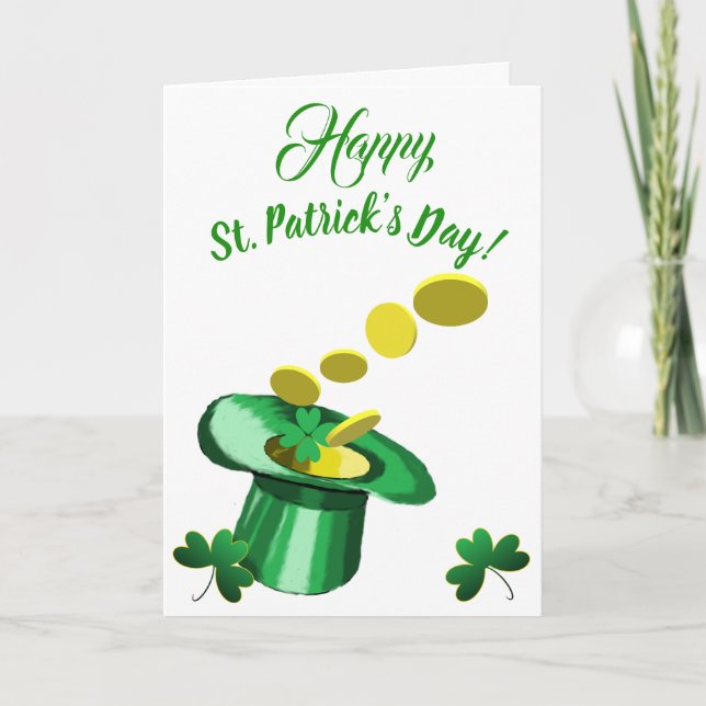 Carte de la Saint Patrick (Devant)