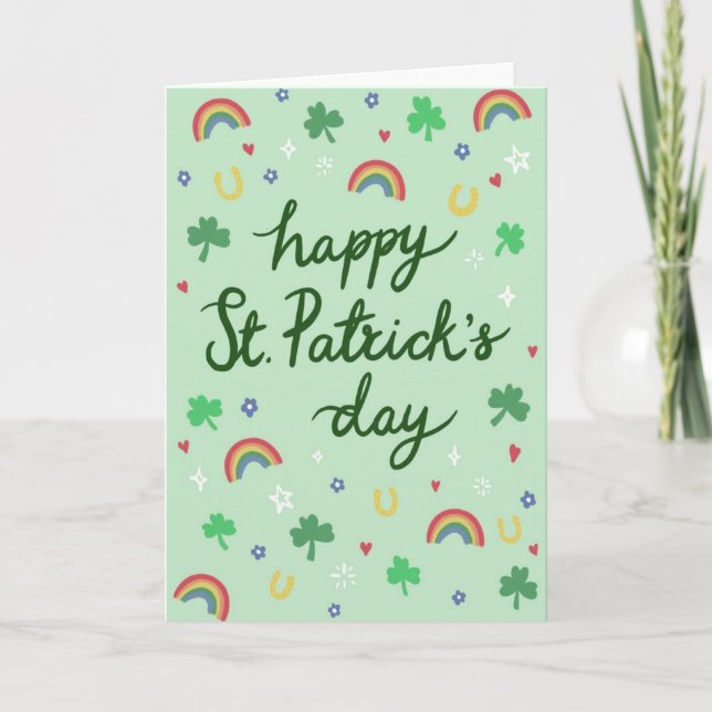 Carte de la Saint-Patrick  (Devant)
