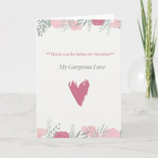 carte de la Saint-Valentin