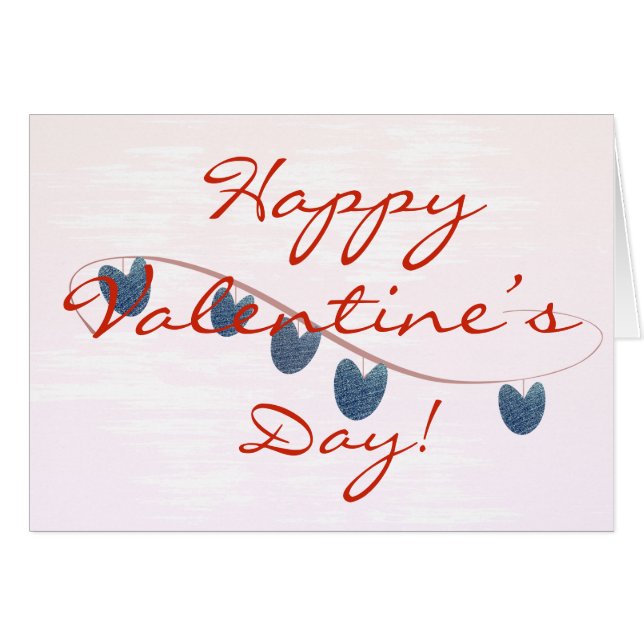 Carte de la Saint-Valentin (Devant horizontal)
