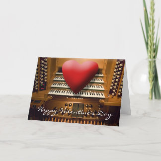 Carte de la Saint-Valentin avec cœur