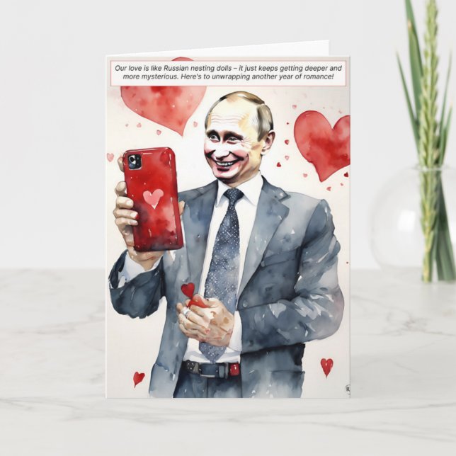 Carte de la Saint Valentin de mauvaise qualité (Devant)