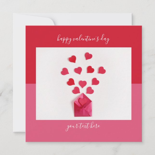 Carte de la Saint Valentin des Coeurs Modernes (Devant)