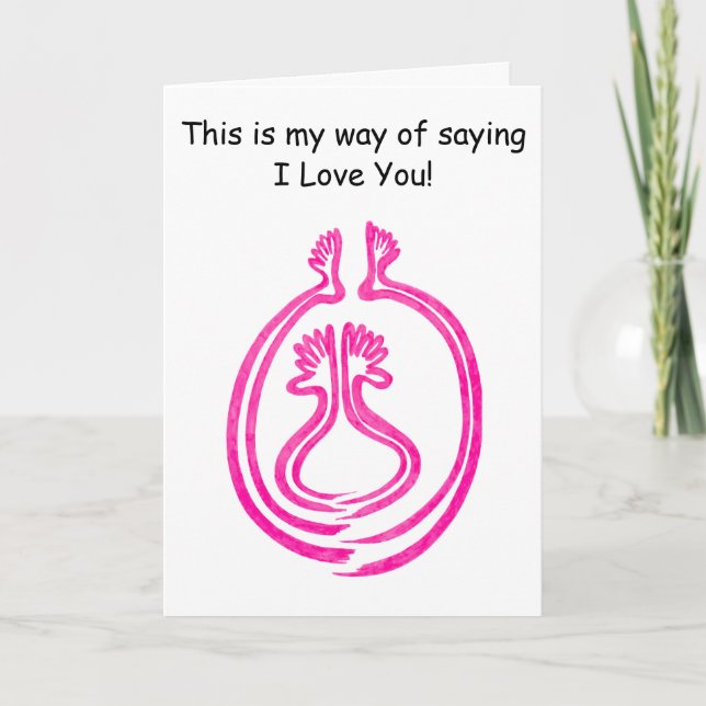Carte de la Saint-Valentin drôle et originale (Devant)