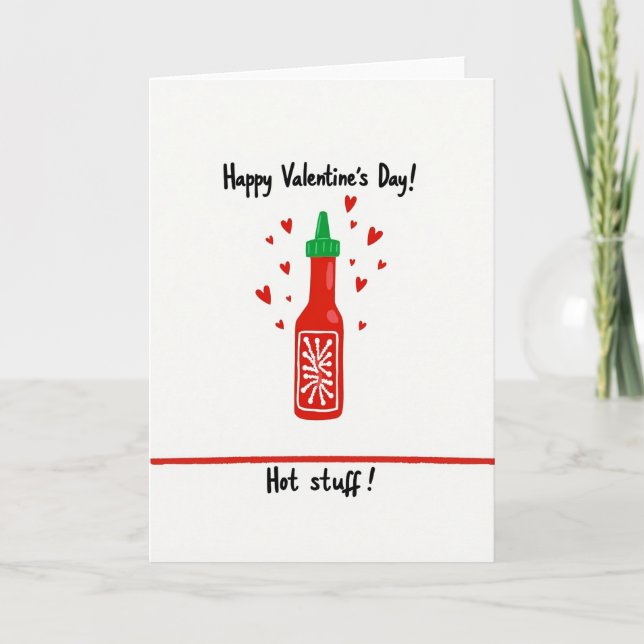 Carte de la Saint-Valentin Hot Stuff (Devant)
