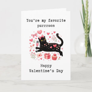 Carte de la Saint-Valentin impertinente, Carte adu