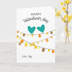 Carte de la Saint-Valentin Inséparable