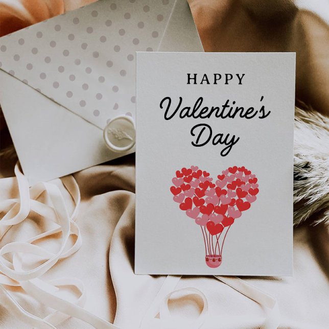 Carte de la Saint-Valentin Joyeuse  (Happy Valentine's Day Card)